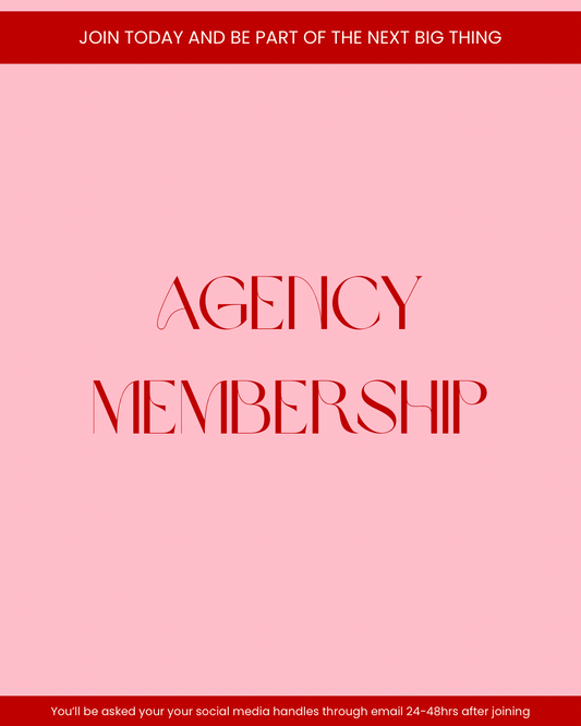 Influencer Agency Membership